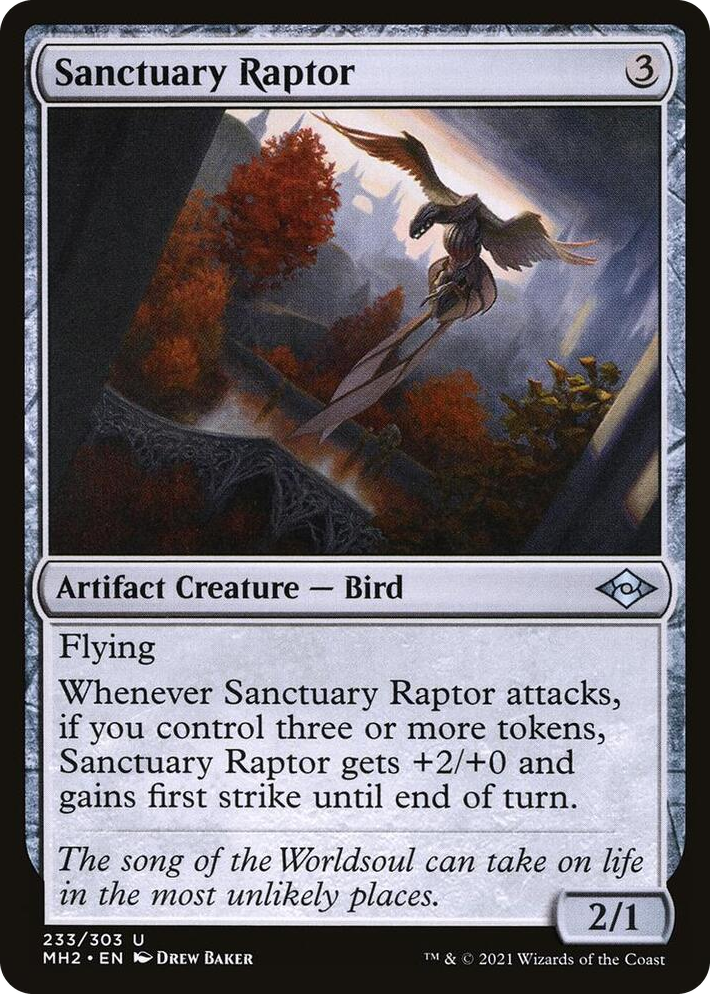 0233 Sanctuary Raptor U Modern Horizons 2