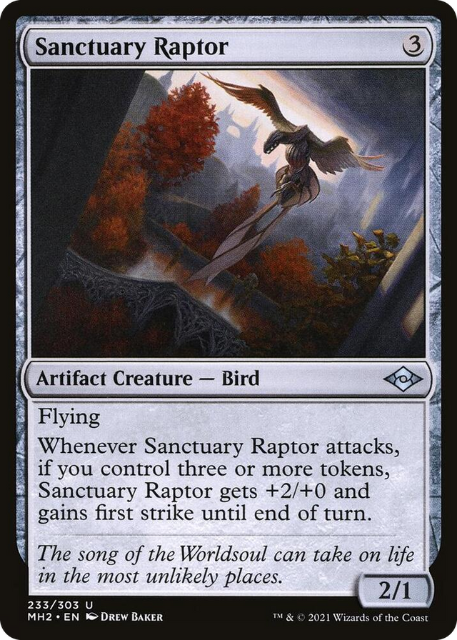 0233 Sanctuary Raptor U Modern Horizons 2