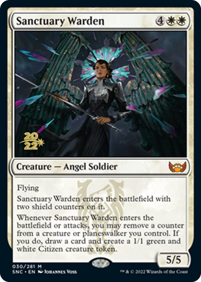 Sanctuary Warden #30 M - Prerelease Cards Pokemon card