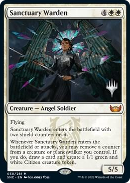0030 Sanctuary Warden M Promo Pack: Streets of New Capenna