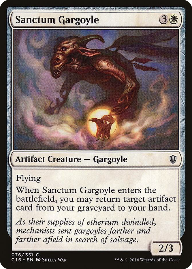 Sanctum Gargoyle #76 C - Commander 2016 Pokemon card