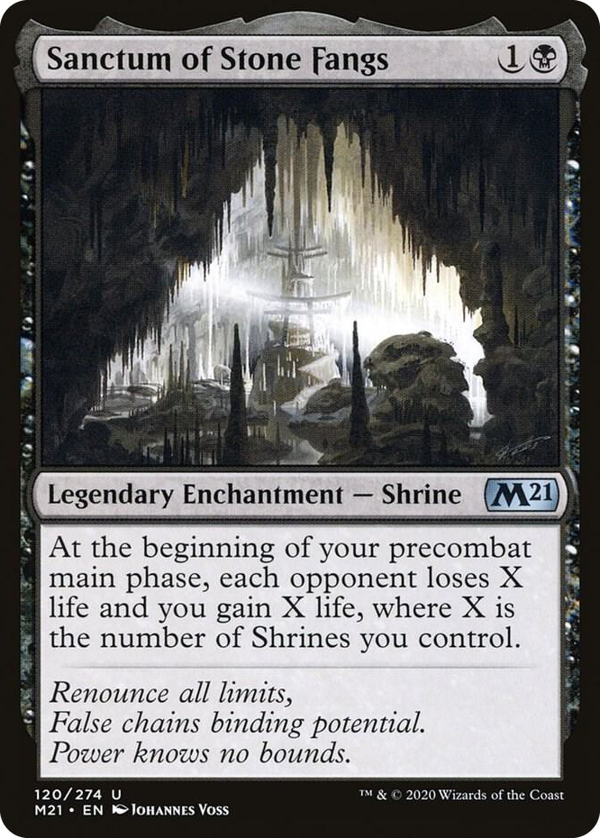 0120 Sanctum of Stone Fangs U Core Set 2021