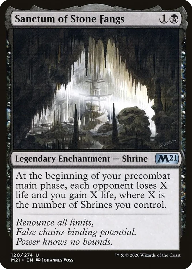 0120 Sanctum of Stone Fangs U Core Set 2021