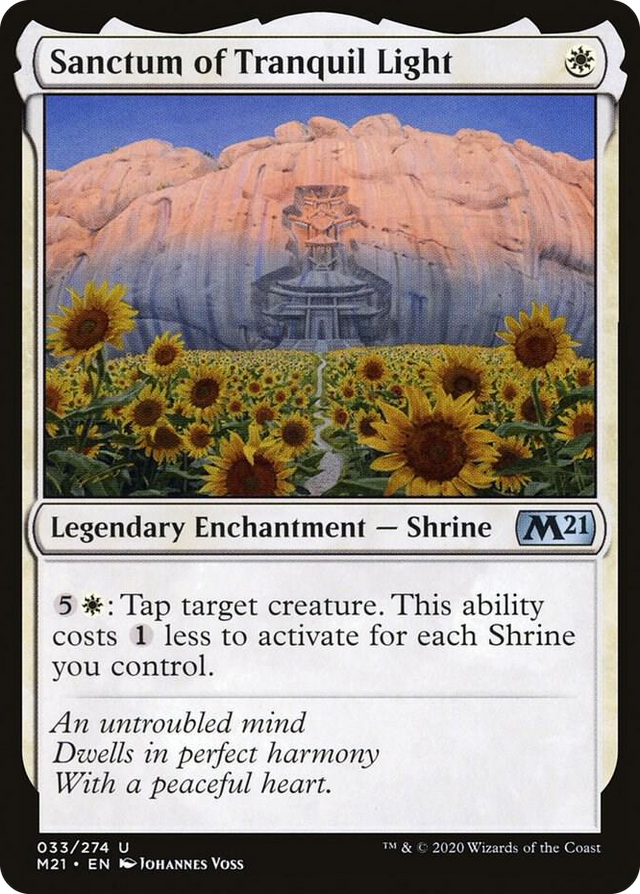 0033 Sanctum of Tranquil Light U Core Set 2021
