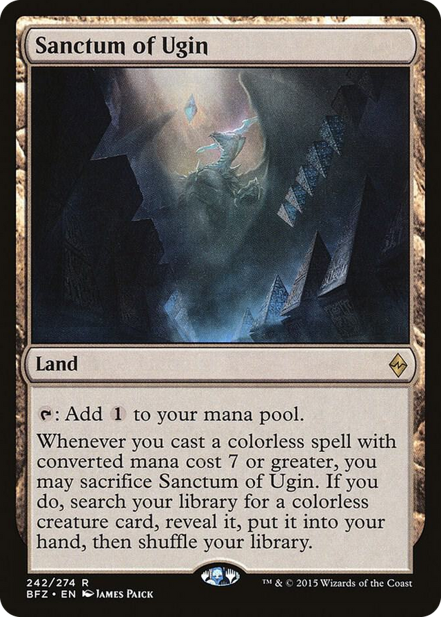 0242 Sanctum of Ugin R Battle for Zendikar