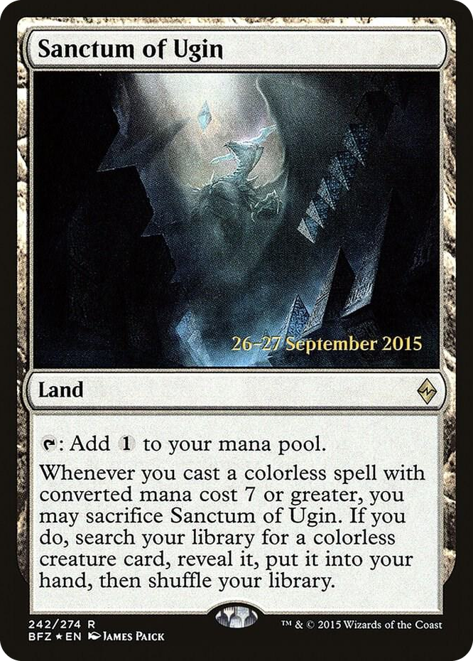 Sanctum of Ugin #242 R - Prerelease Cards Pokemon card