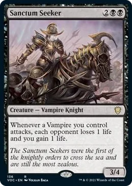0136 Sanctum Seeker R Commander: Innistrad: Crimson Vow