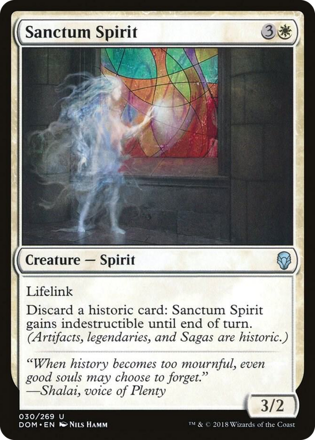 0030 Sanctum Spirit U Dominaria