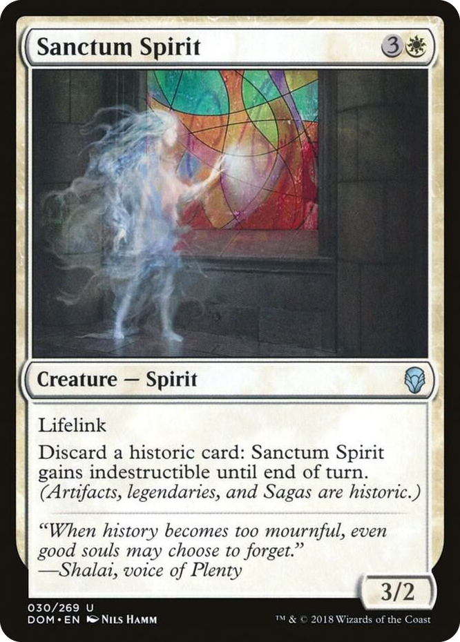 0030 Sanctum Spirit U Dominaria