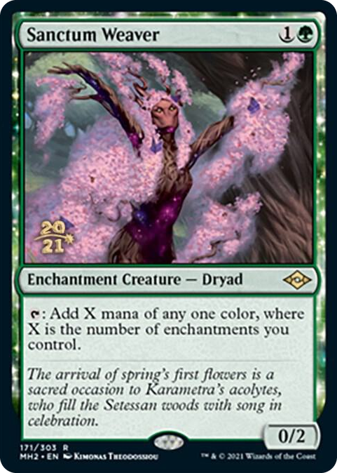 0171 Sanctum Weaver R Prerelease Cards