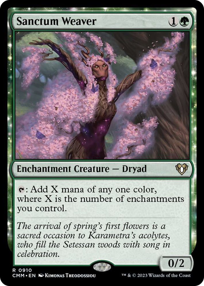 0910 Sanctum Weaver R Commander Masters