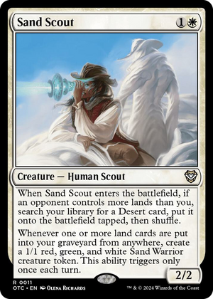 0011 Sand Scout R Commander: Outlaws of Thunder Junction