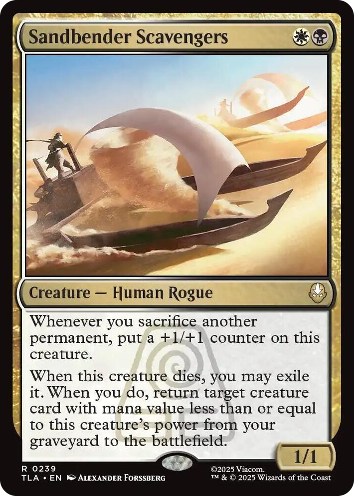 0239 Sandbender Scavengers R The Last Airbender