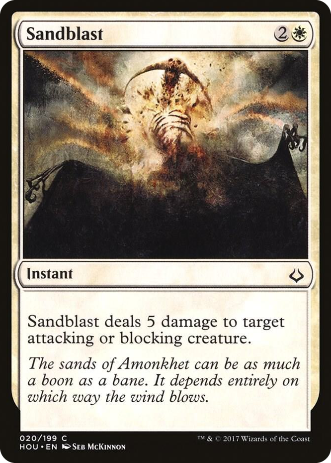Sandblast #20 C - Hour of Devastation Pokemon card