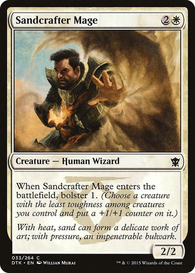 0033 Sandcrafter Mage C Dragons of Tarkir
