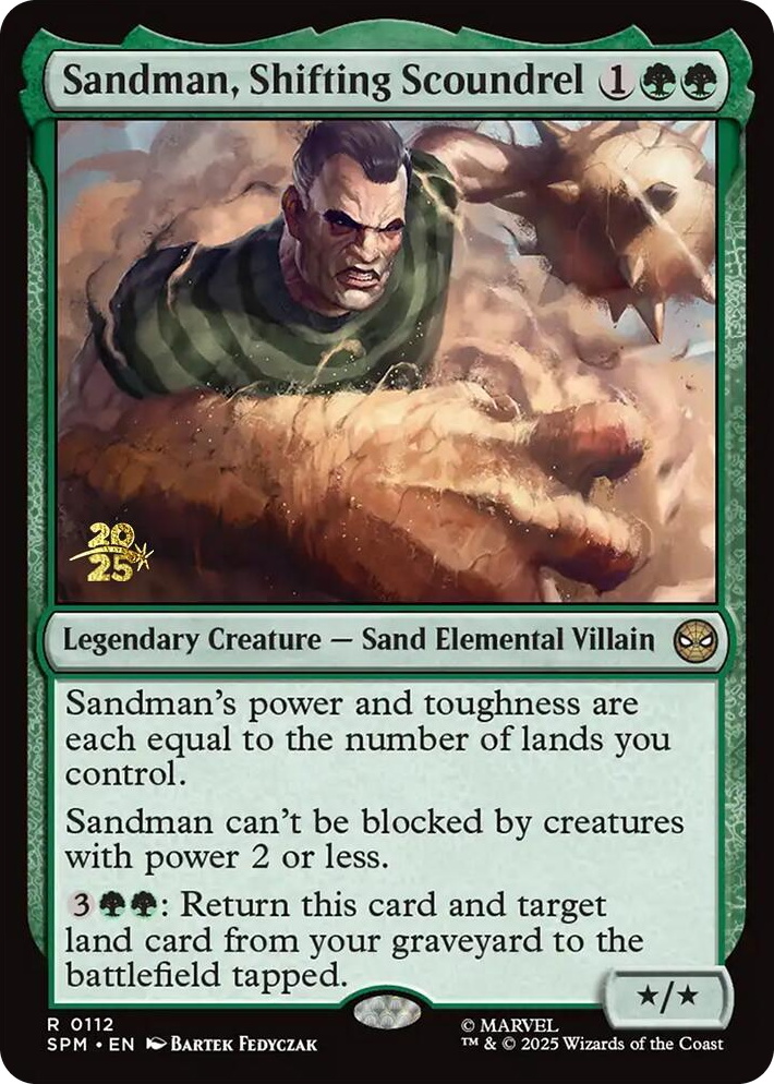 0112 Sandman, Shifting Scoundrel R Prerelease Cards
