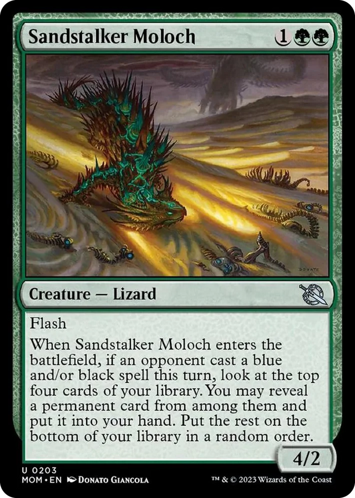 0203 Sandstalker Moloch U March of the Machine