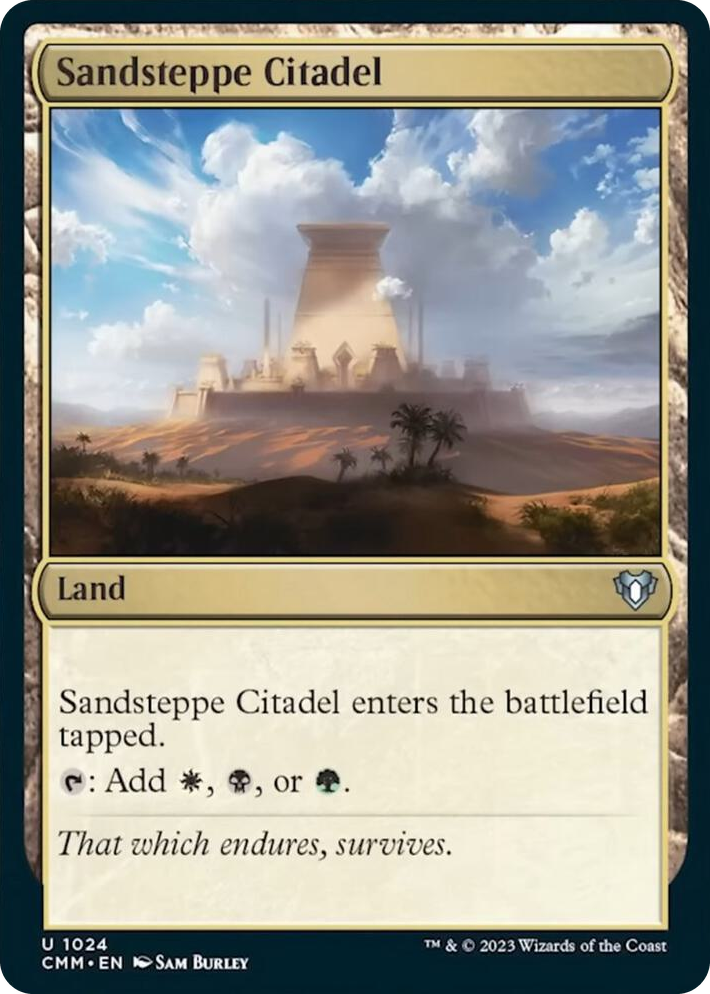 1024 Sandsteppe Citadel U Commander Masters