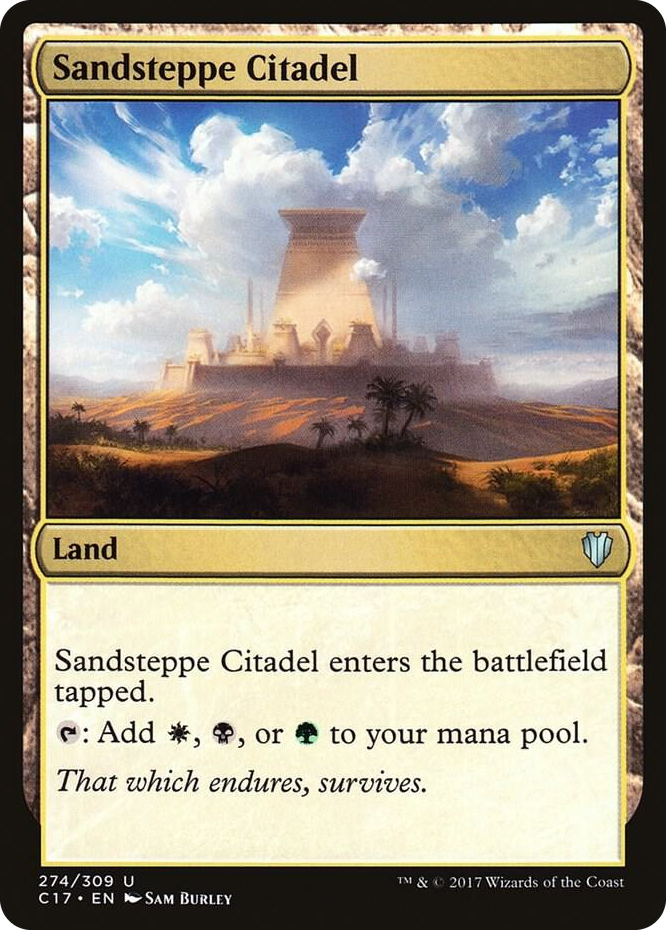 0274 Sandsteppe Citadel U Commander 2017