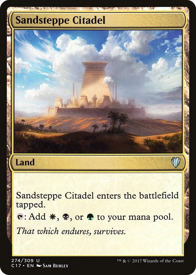 0274 Sandsteppe Citadel U Commander 2017