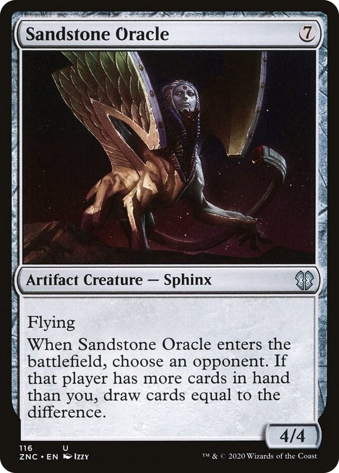 0116 Sandstone Oracle U Commander: Zendikar Rising