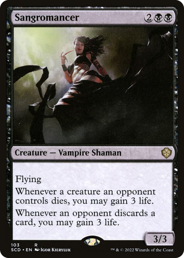 0103 Sangromancer R Starter Commander Decks