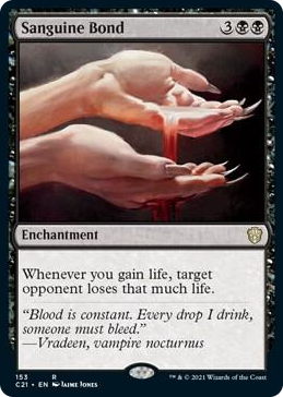 0153 Sanguine Bond R Commander 2021