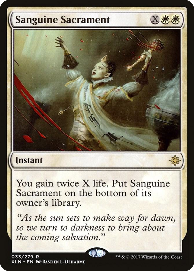 0033 Sanguine Sacrament R Ixalan