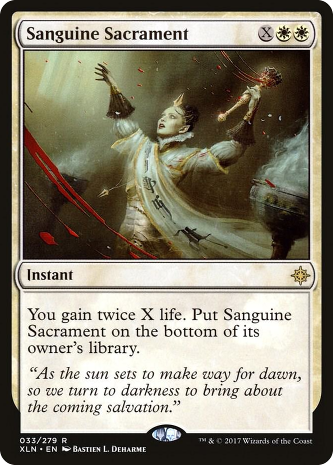 0033 Sanguine Sacrament R Ixalan