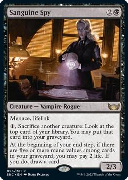 0093 Sanguine Spy R Streets of New Capenna