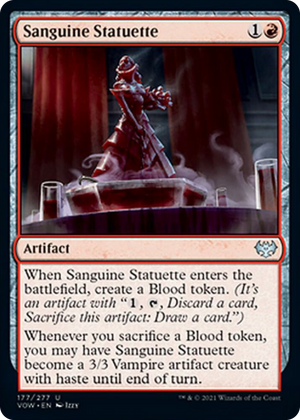 0177 Sanguine Statuette U Innistrad: Crimson Vow