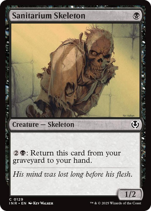 0129 Sanitarium Skeleton C Innistrad Remastered
