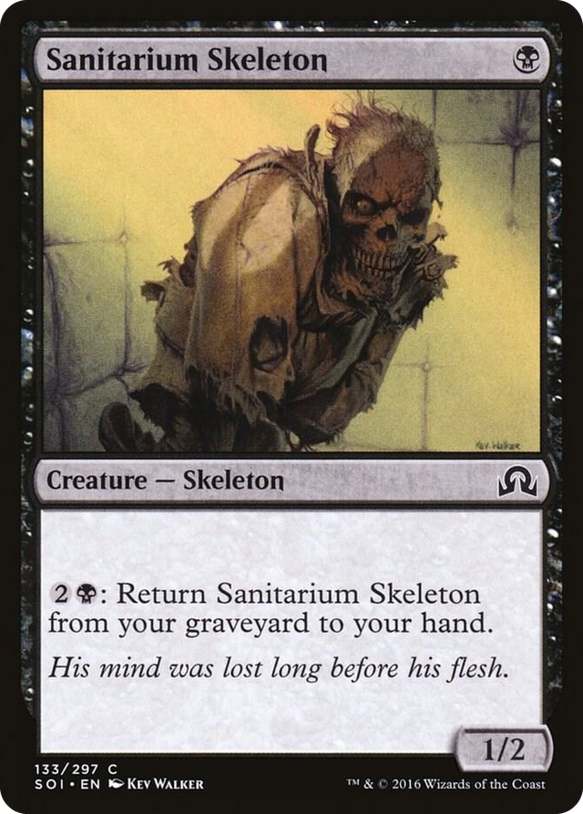 0133 Sanitarium Skeleton C Shadows over Innistrad