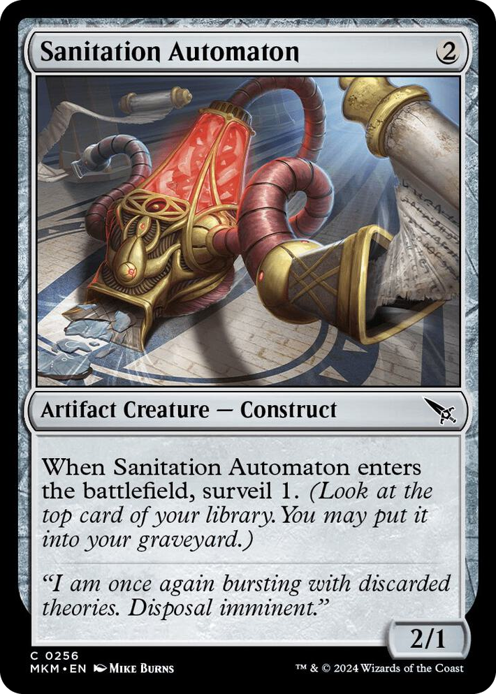0256 Sanitation Automaton C Murders at Karlov Manor