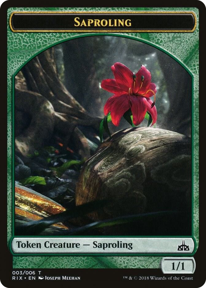 0003 Saproling Token (003) T Rivals of Ixalan