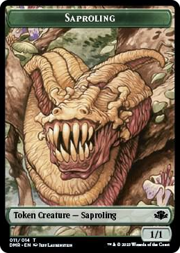 Saproling Token #11 T - Dominaria Remastered Pokemon card