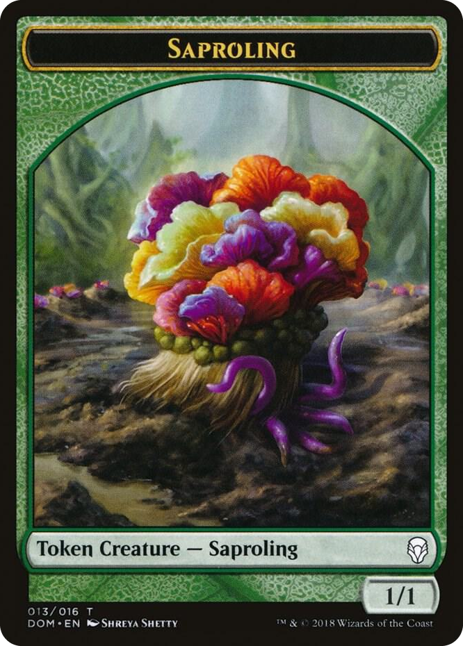 0013 Saproling Token (013) T Dominaria