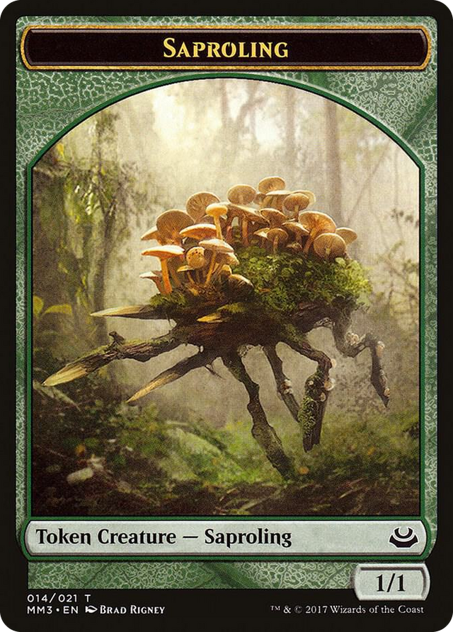 0014 Saproling Token T Modern Masters 2017
