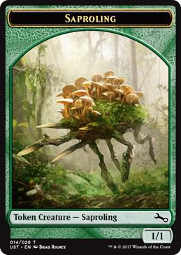 0014 Saproling Token T Unstable