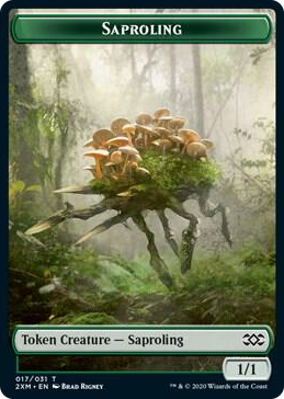0017 Saproling Token T Double Masters