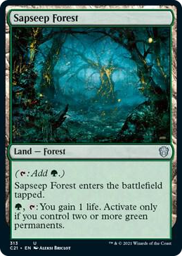 0313 Sapseep Forest U Commander 2021