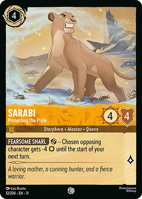 0012 Sarabi - Protecting the Pride Common Winterspell