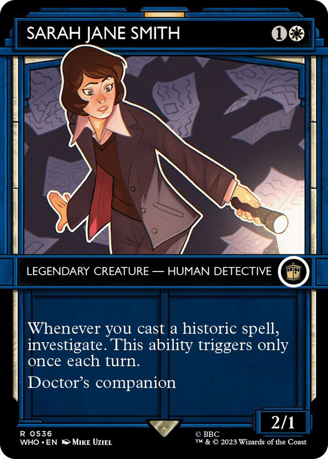 0536 Sarah Jane Smith (Showcase) R Universes Beyond: Doctor Who