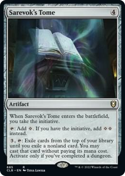 Sarevok's Tome #685 R - Commander Legends: Battle for Baldur's Gate Pokemon card