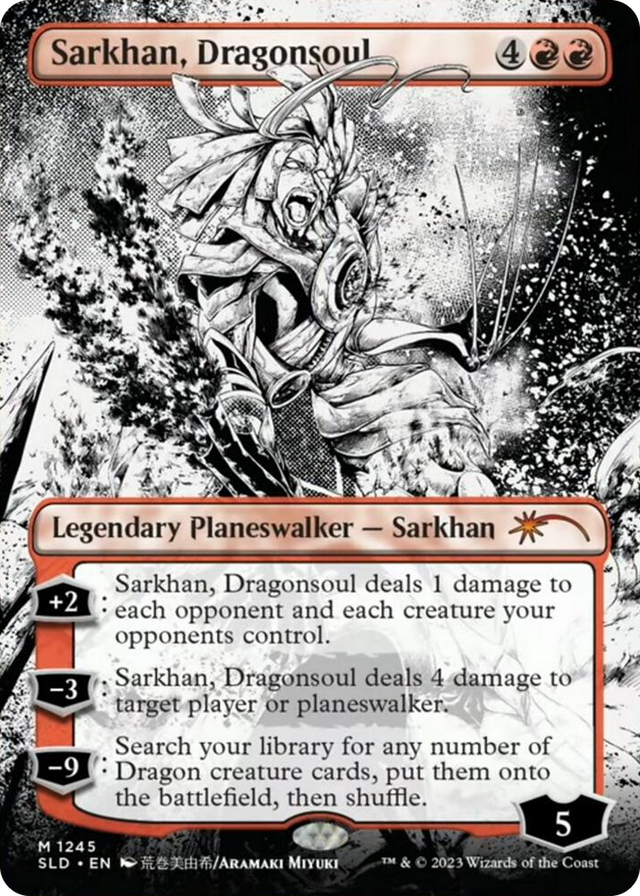 1245 Sarkhan, Dragonsoul (Borderless) M Secret Lair Drop Series
