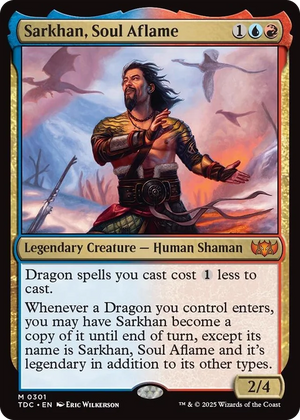 0301 Sarkhan, Soul Aflame M Commander: Tarkir: Dragonstorm