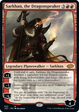 0593 Sarkhan, the Dragonspeaker M Jumpstart 2022
