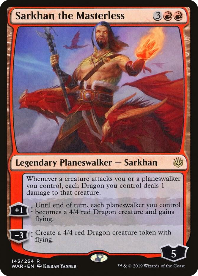 0143 Sarkhan the Masterless R War of the Spark