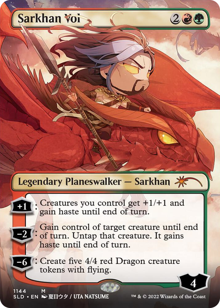 1144 Sarkhan Vol (Borderless) M Secret Lair Drop Series