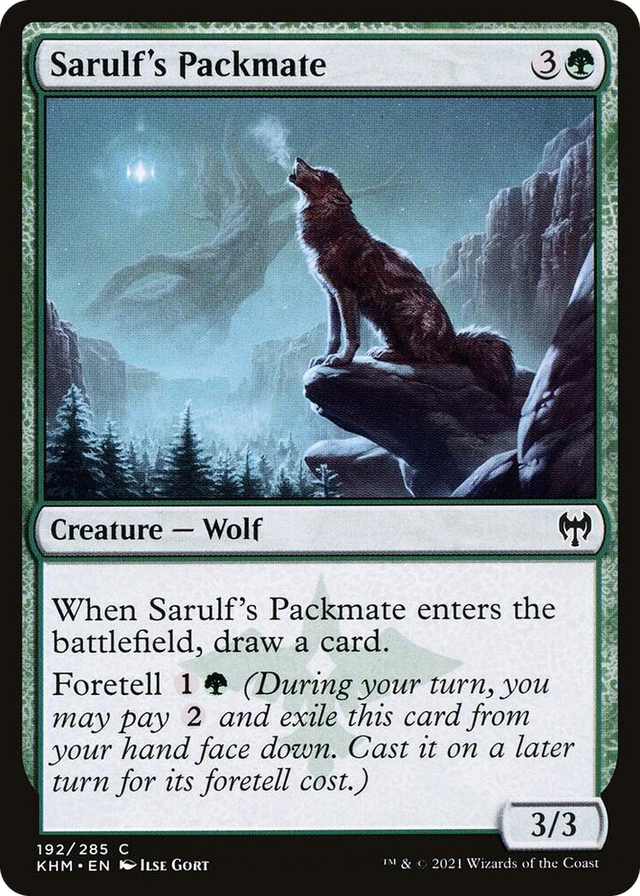 0192 Sarulf's Packmate C Kaldheim